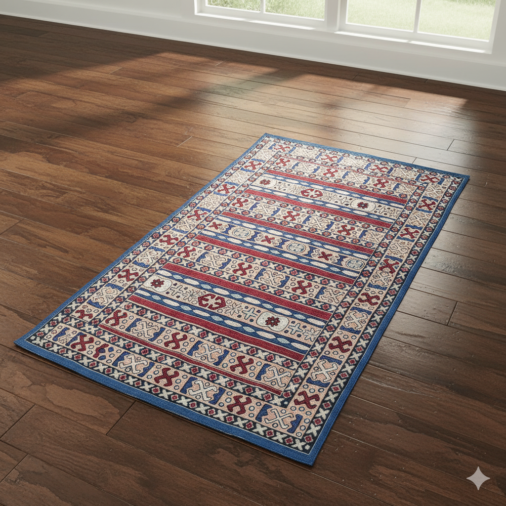 Sonth Chain Stitch-Rug-9/15 feet