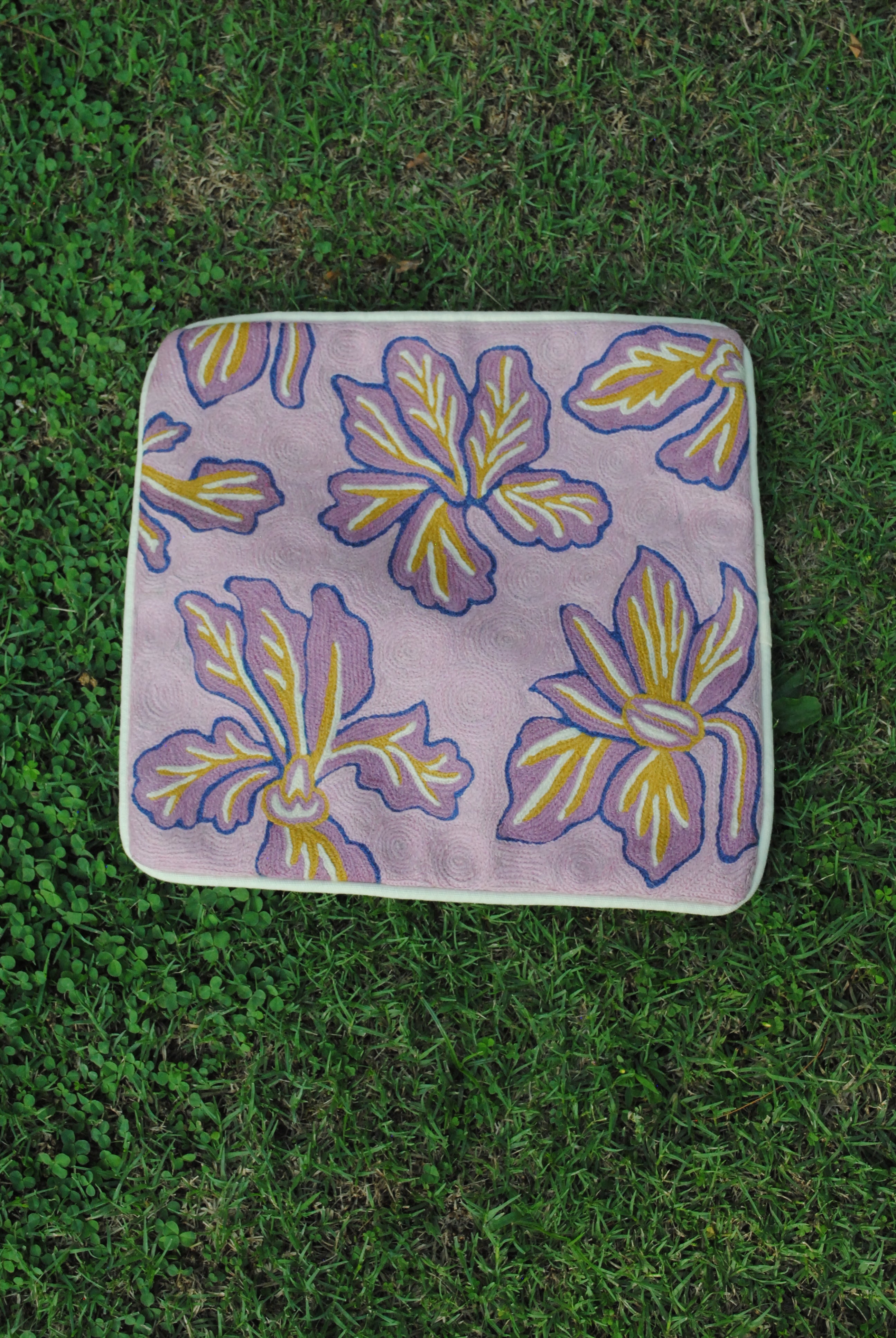 Mazaar Posh Hand Embroidered Cushion Cover