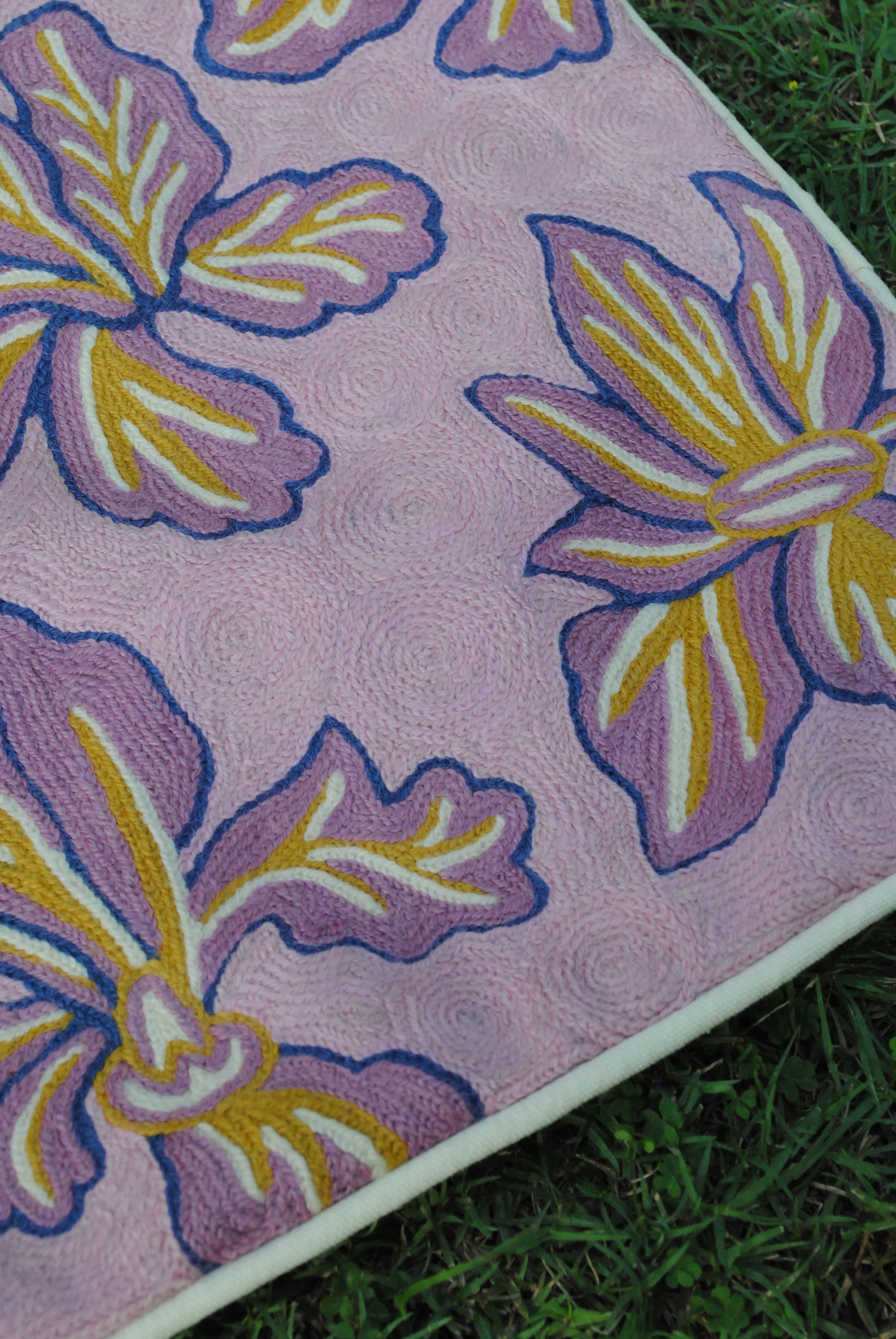 Mazaar Posh Hand Embroidered Cushion Cover