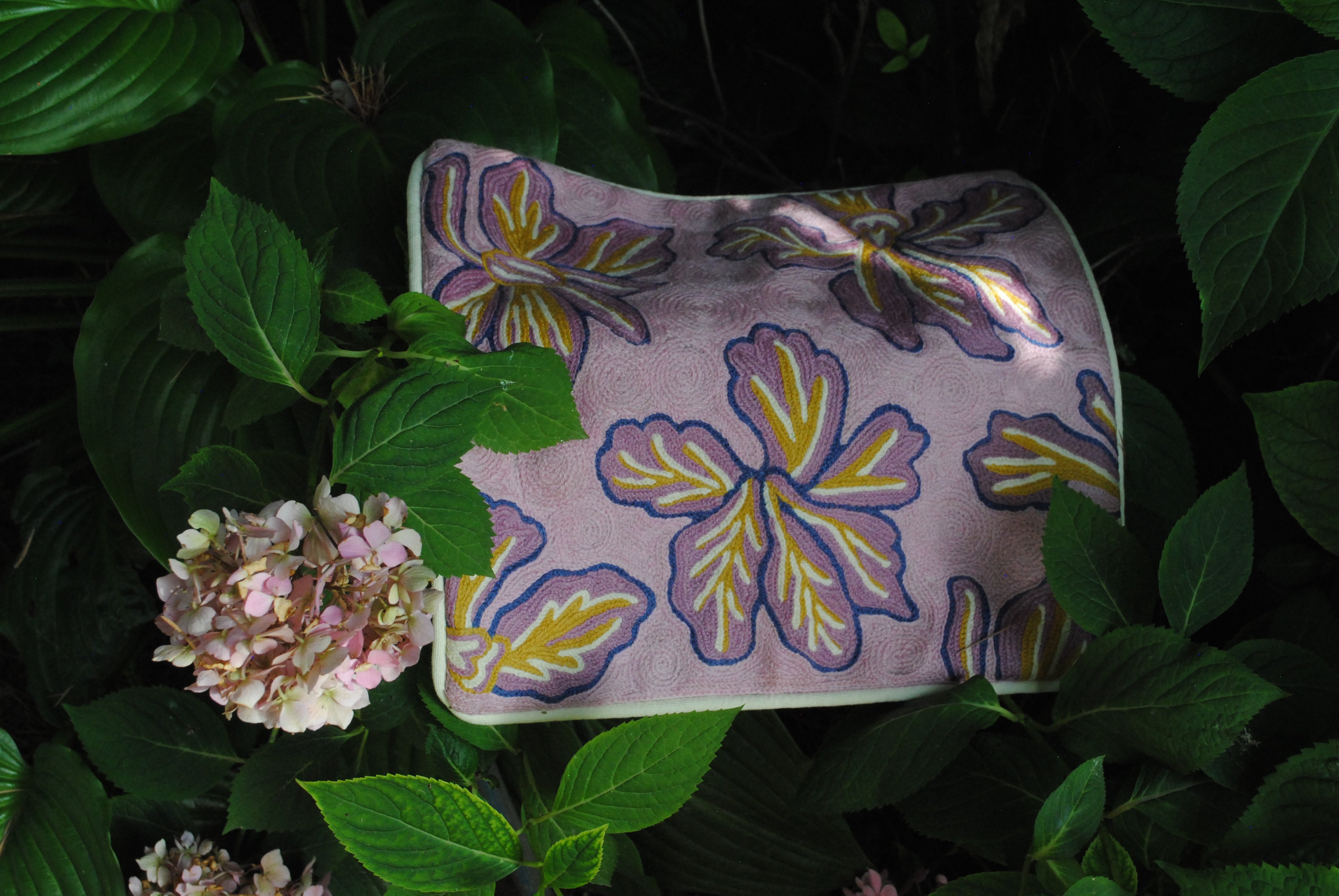 Mazaar Posh Hand Embroidered Cushion Cover