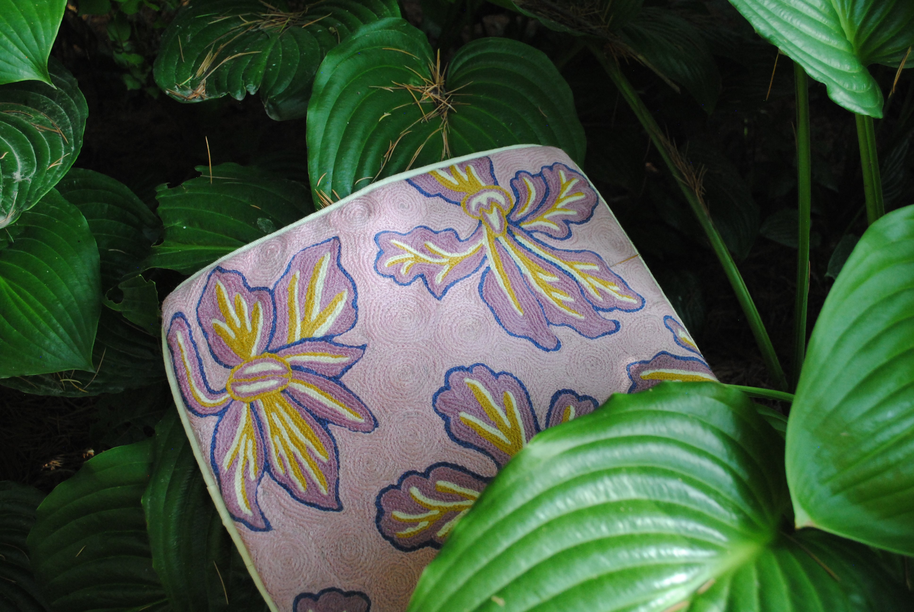 Mazaar Posh Hand Embroidered Cushion Cover