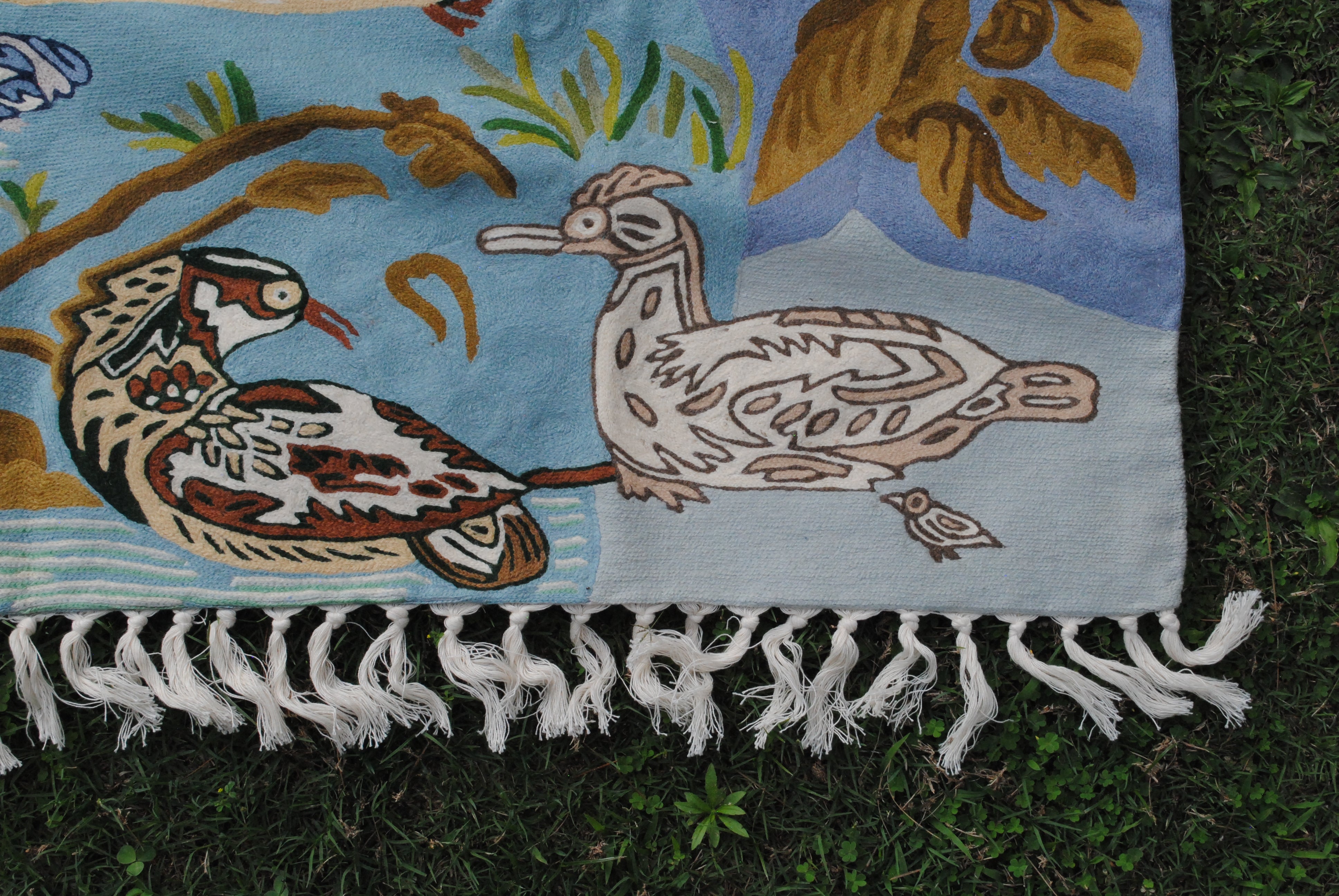 Batakh Hand Embroidered Tapestry