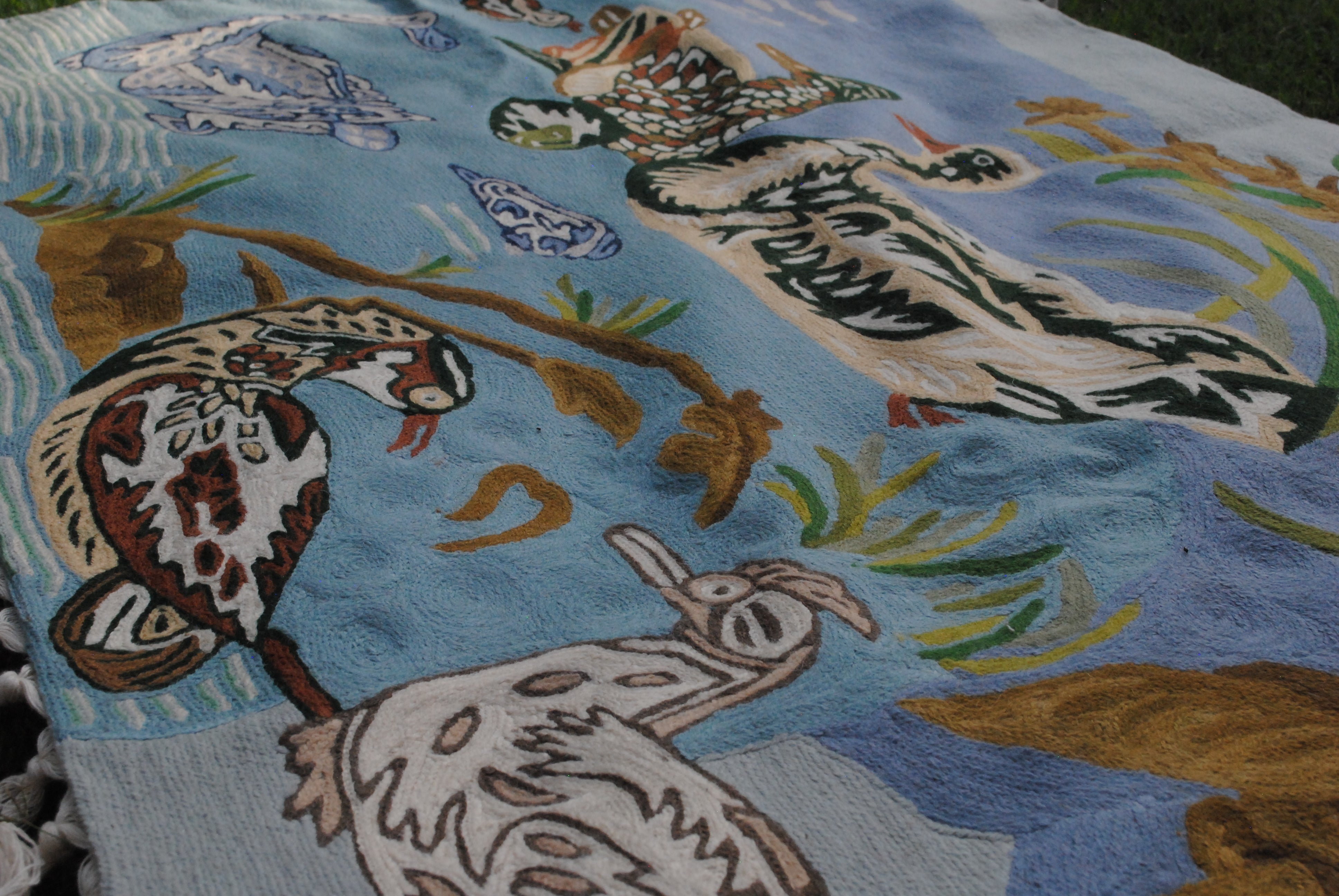 Batakh Hand Embroidered Tapestry