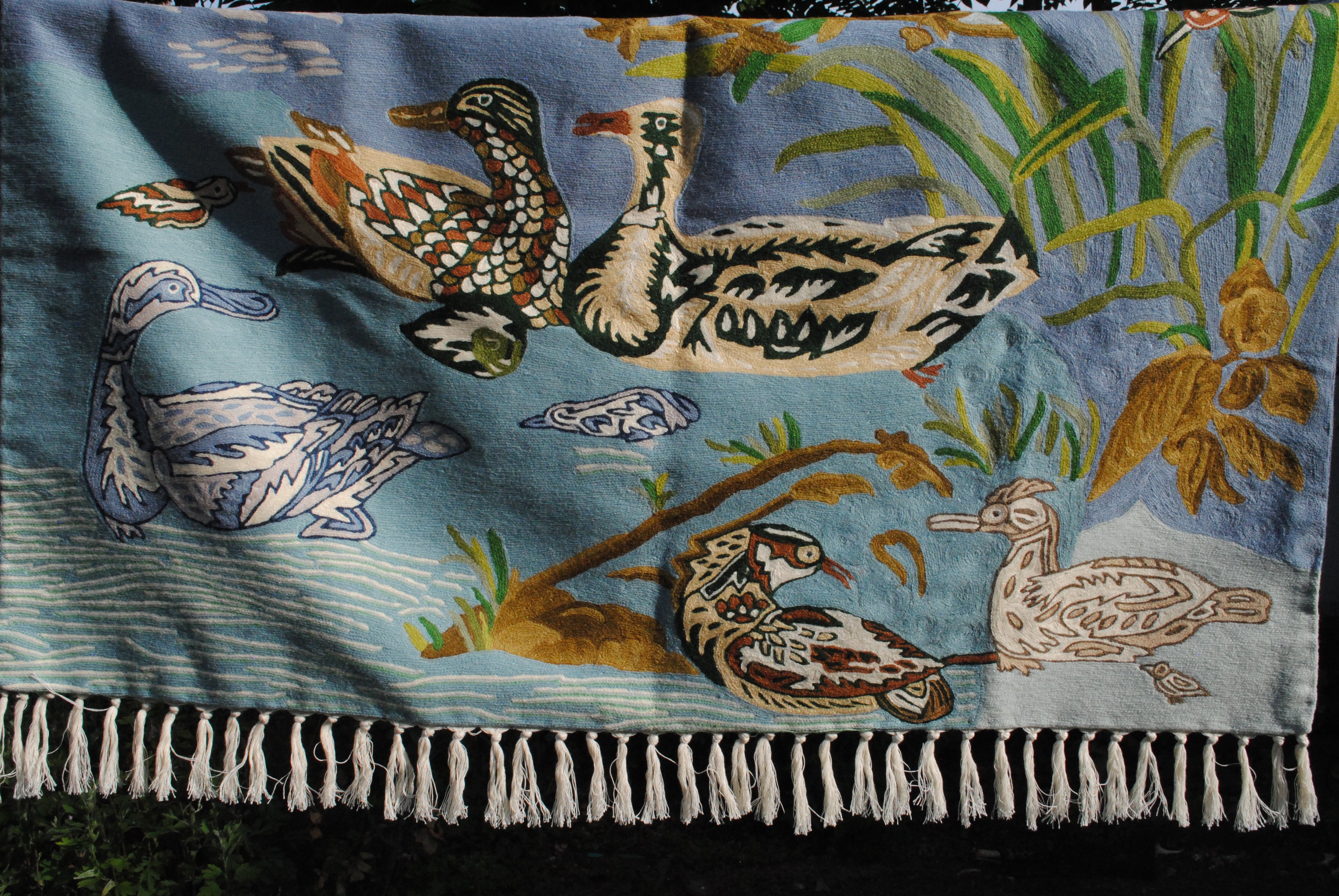 Batakh Hand Embroidered Tapestry