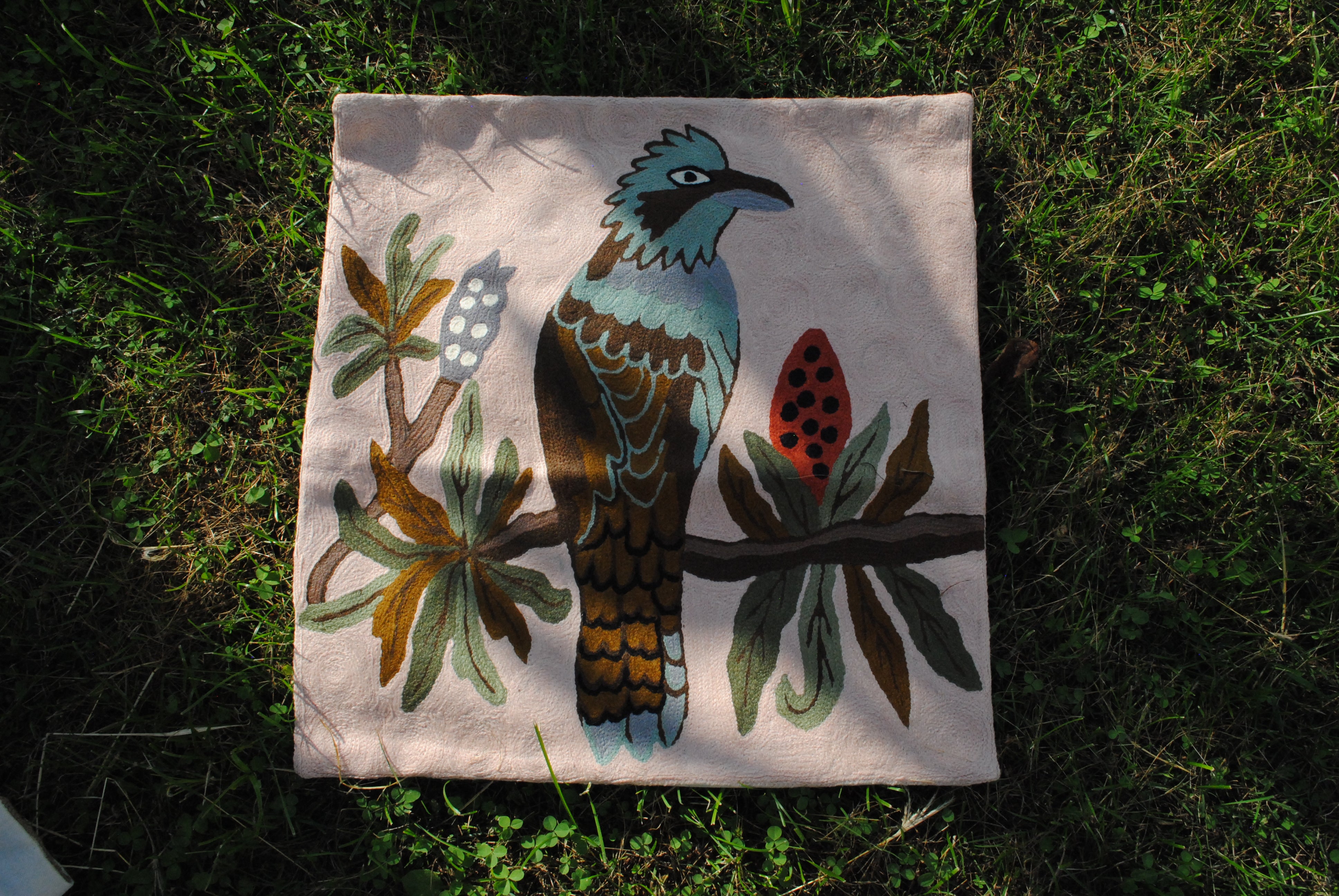 Satut Hand Embroidered Cushion Cover