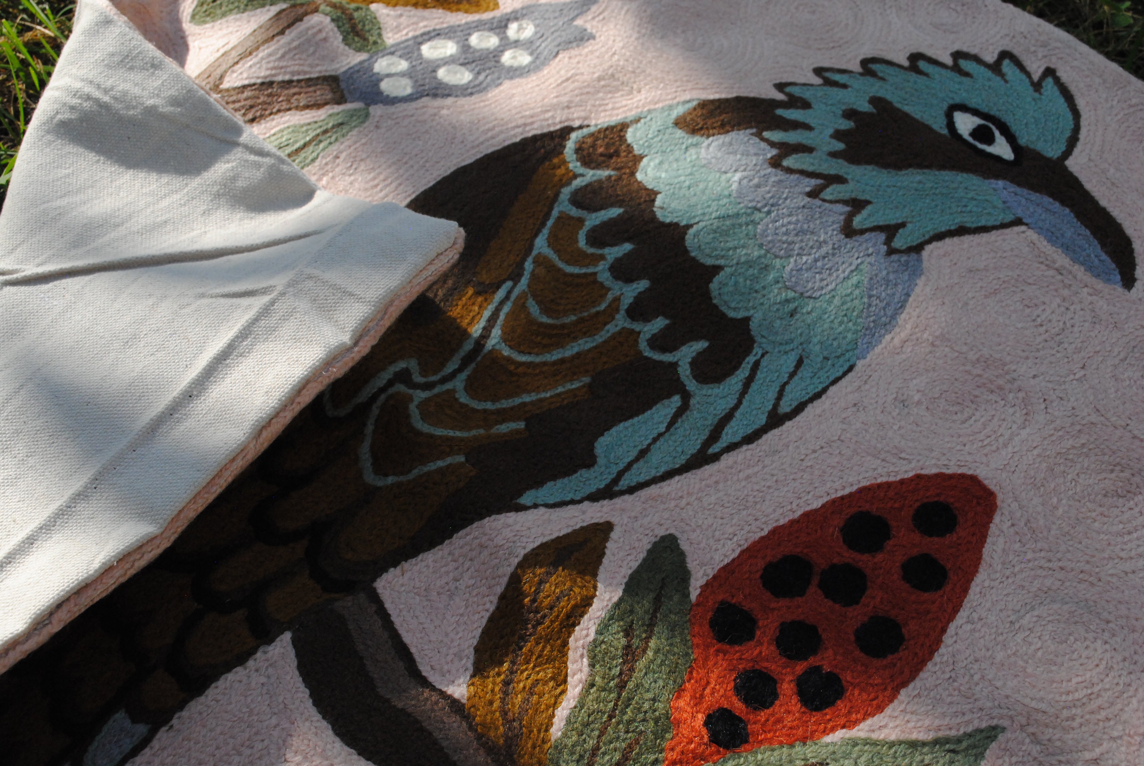 Satut Hand Embroidered Cushion Cover