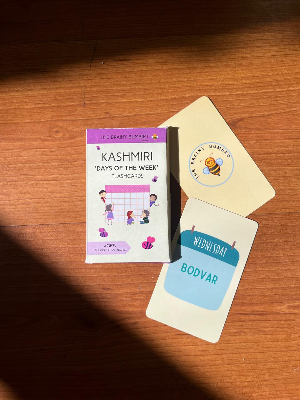 Sonth X The Brainy Bumbro Kashmiri Flash Cards