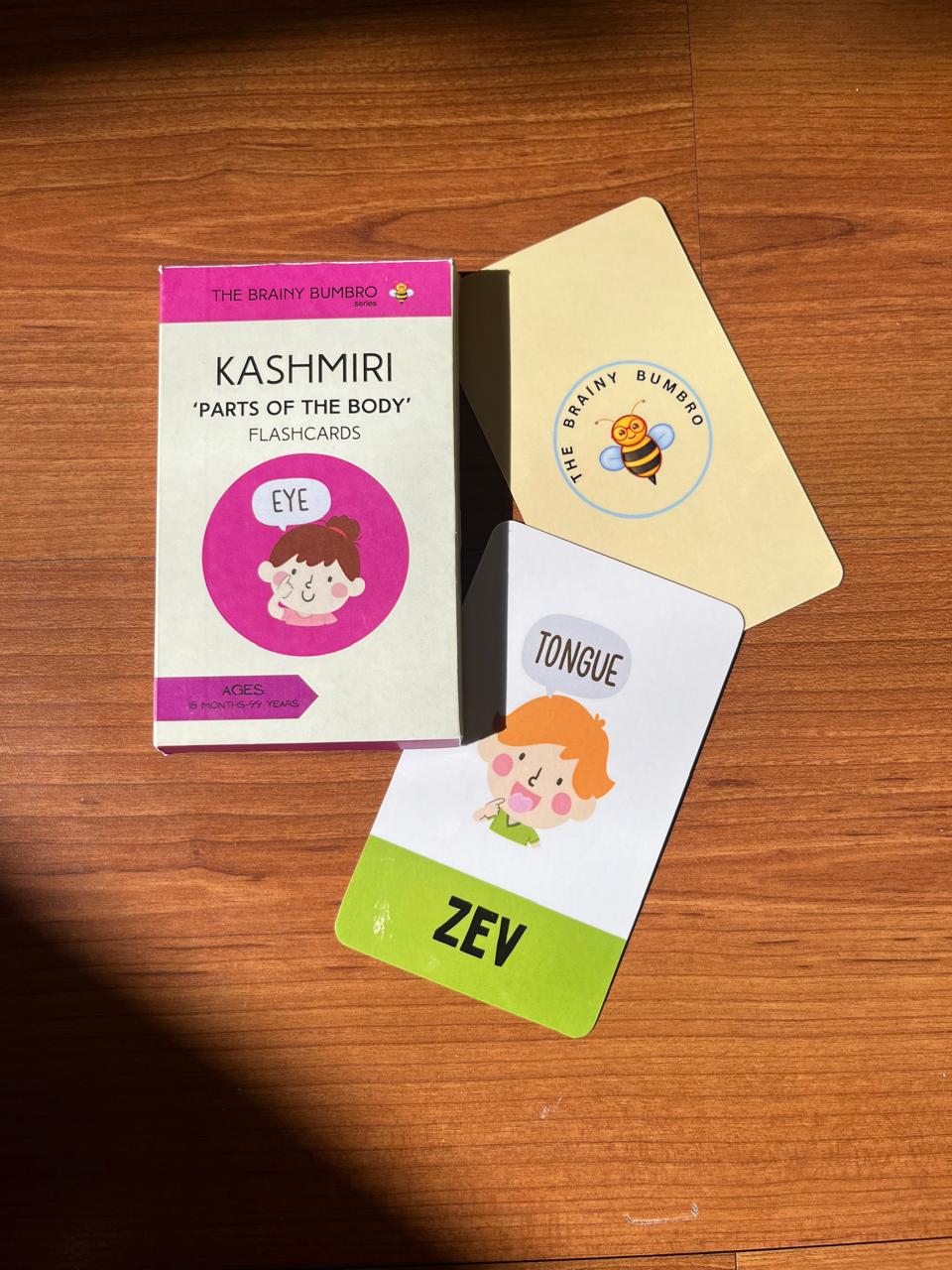 Sonth X The Brainy Bumbro Kashmiri Flash Cards