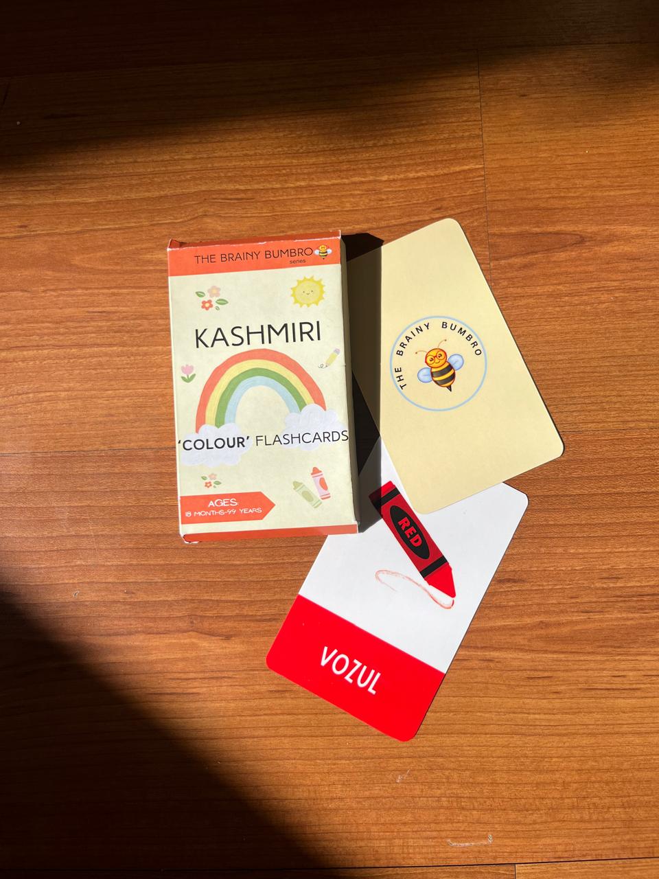 Sonth X The Brainy Bumbro Kashmiri Flash Cards