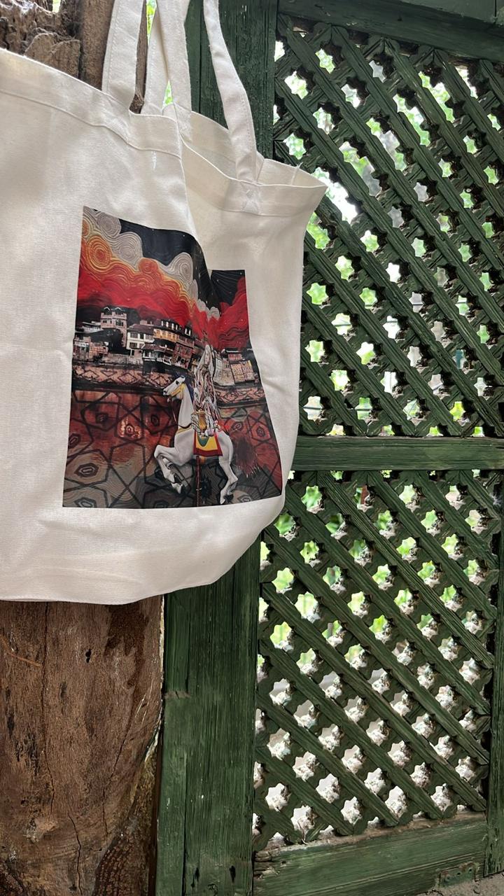 Sonth x Zoya Kashmiri Tote -Bags