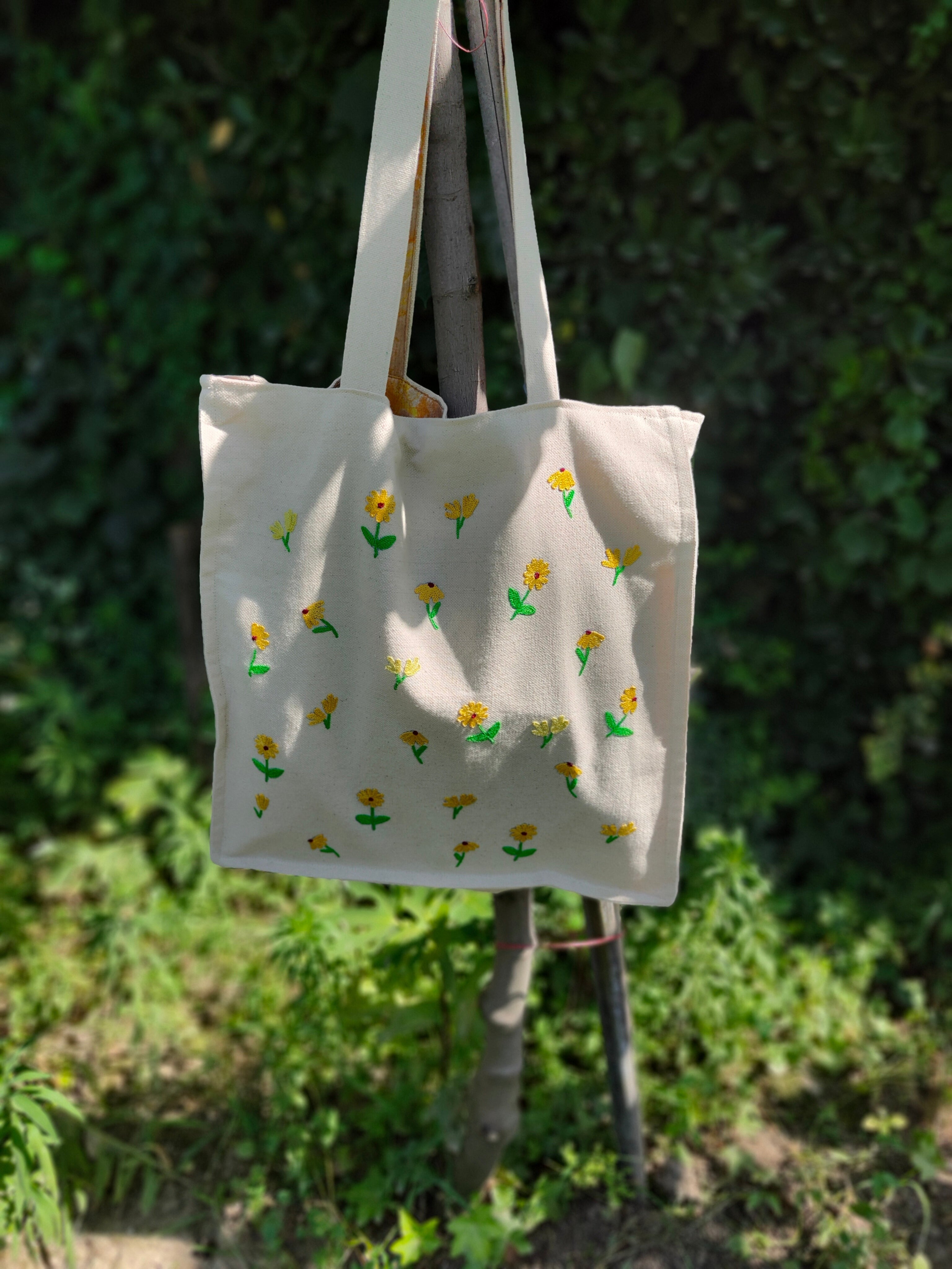 Hand-embroidered Posh Bag