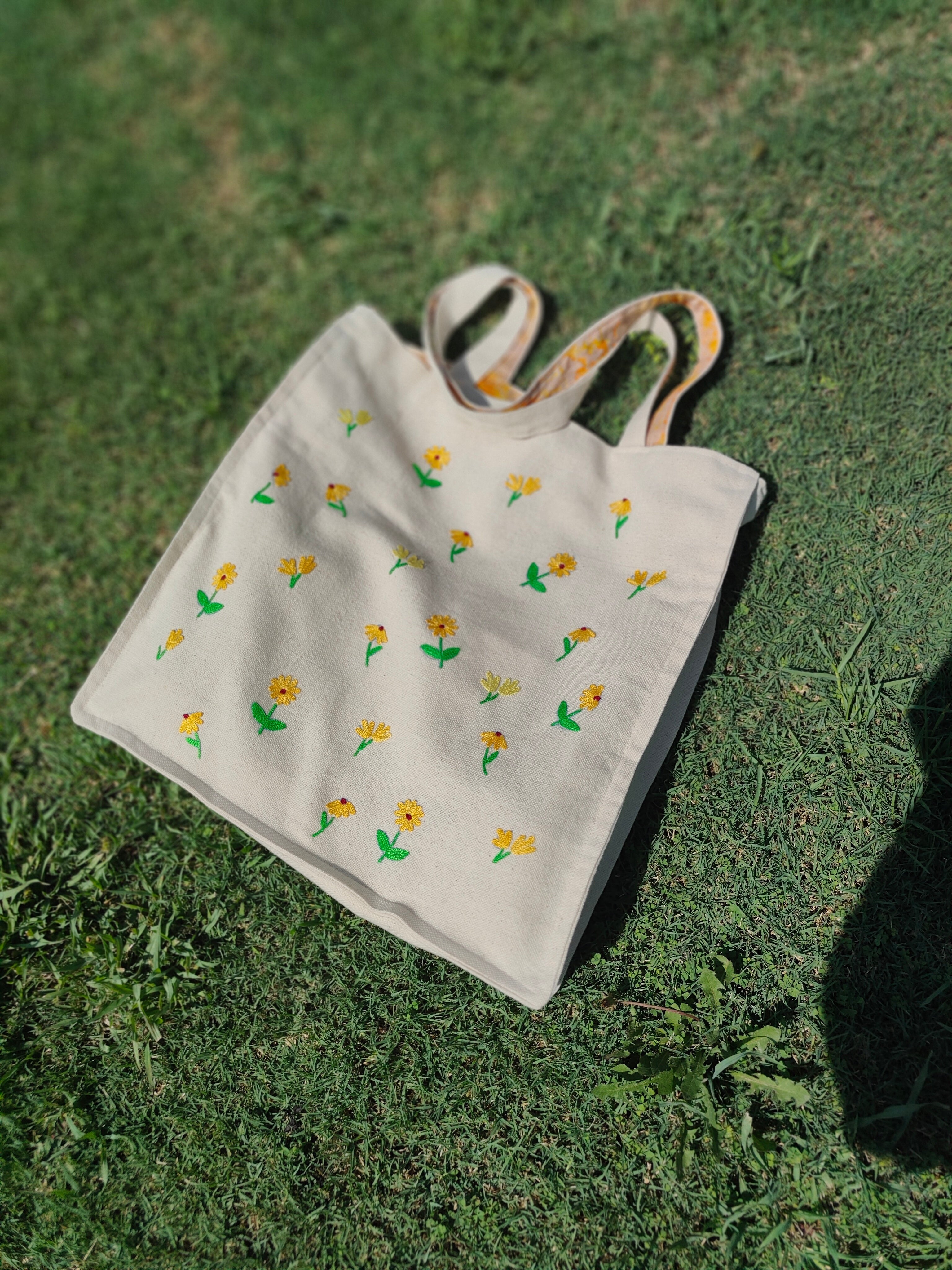 Hand-embroidered Posh Bag