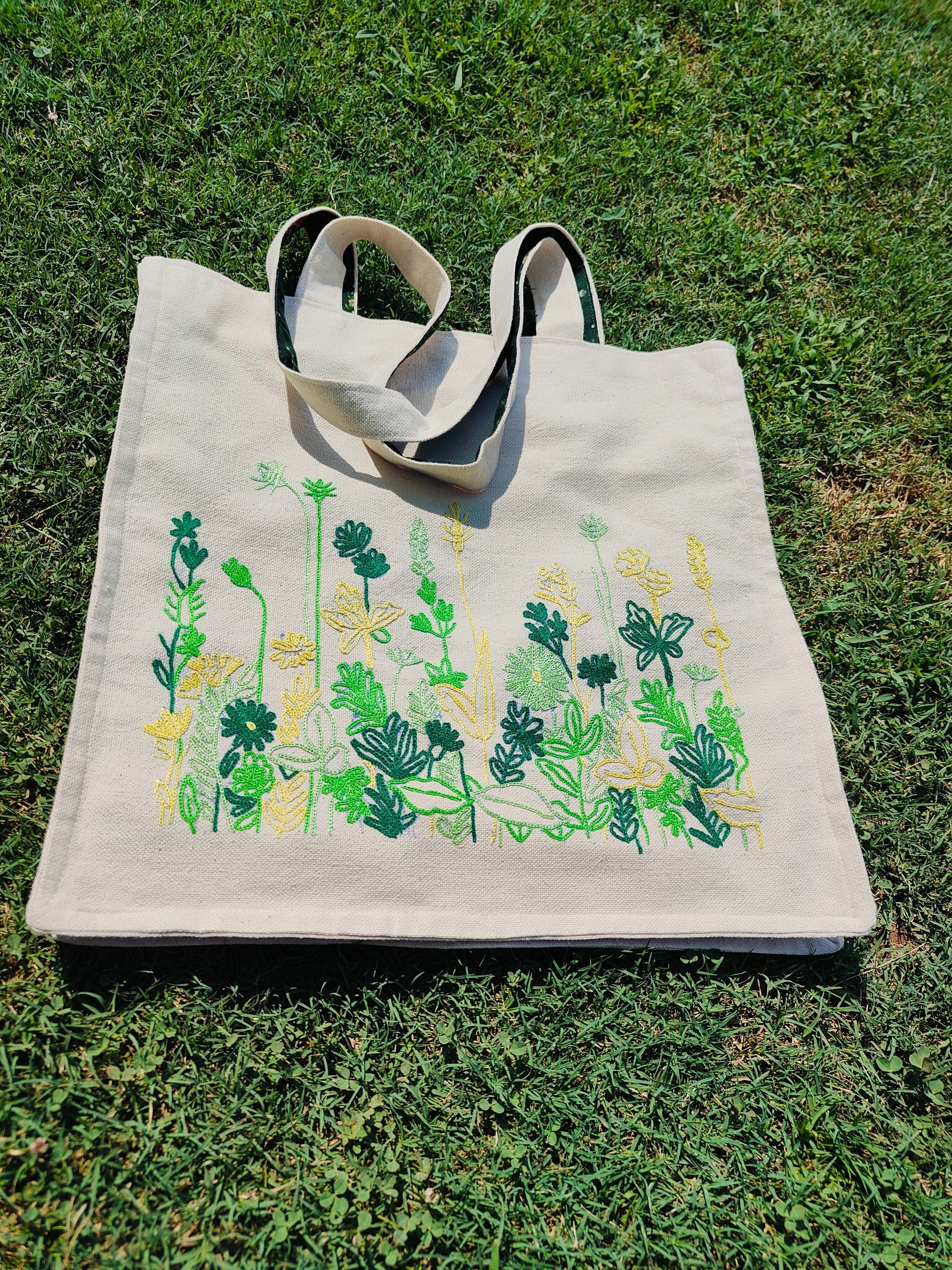 Hand-embroidered Sabzaar Bag