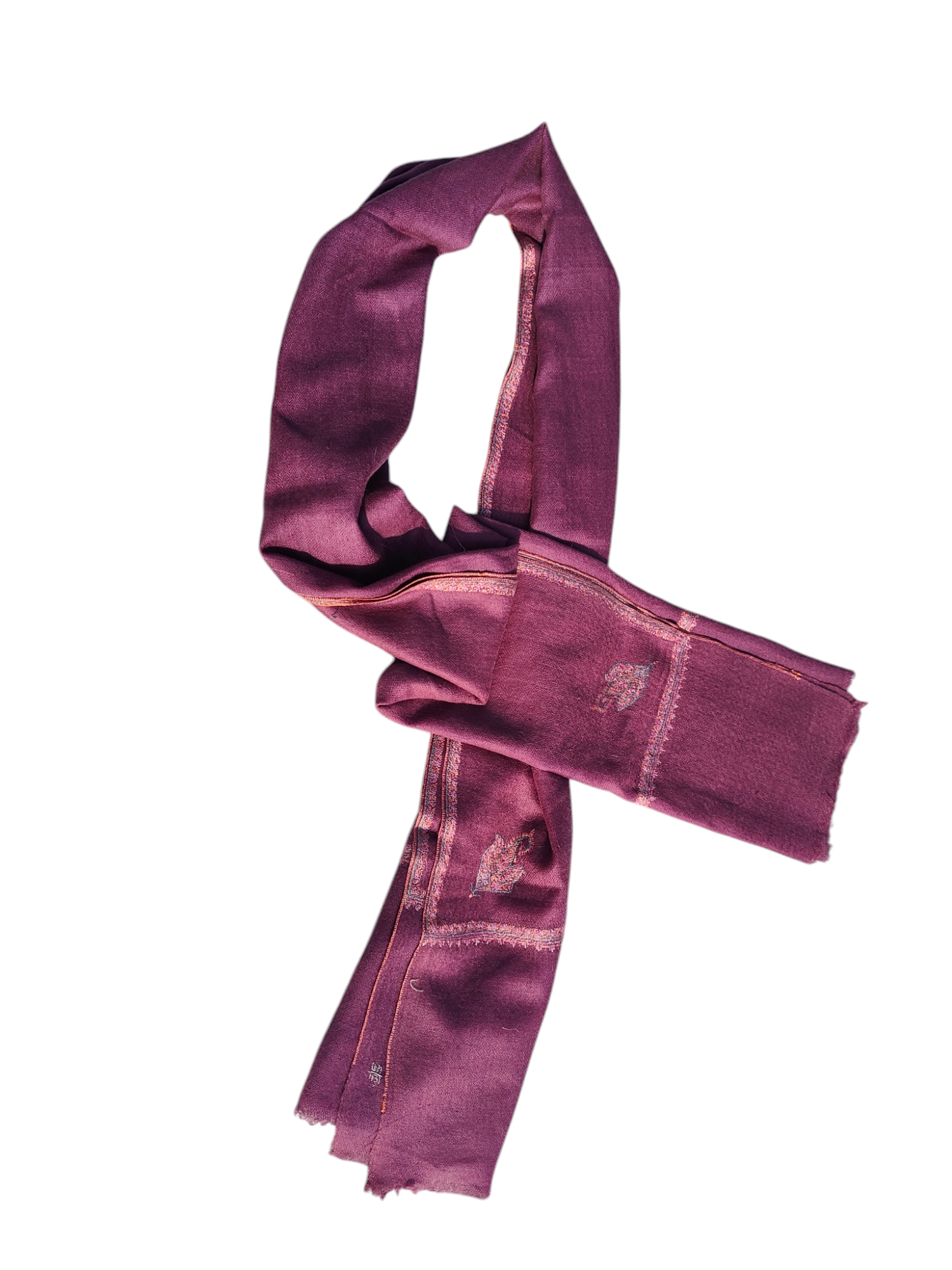 Hashiadaar Light Pink- Sozni Cashmere-Stole