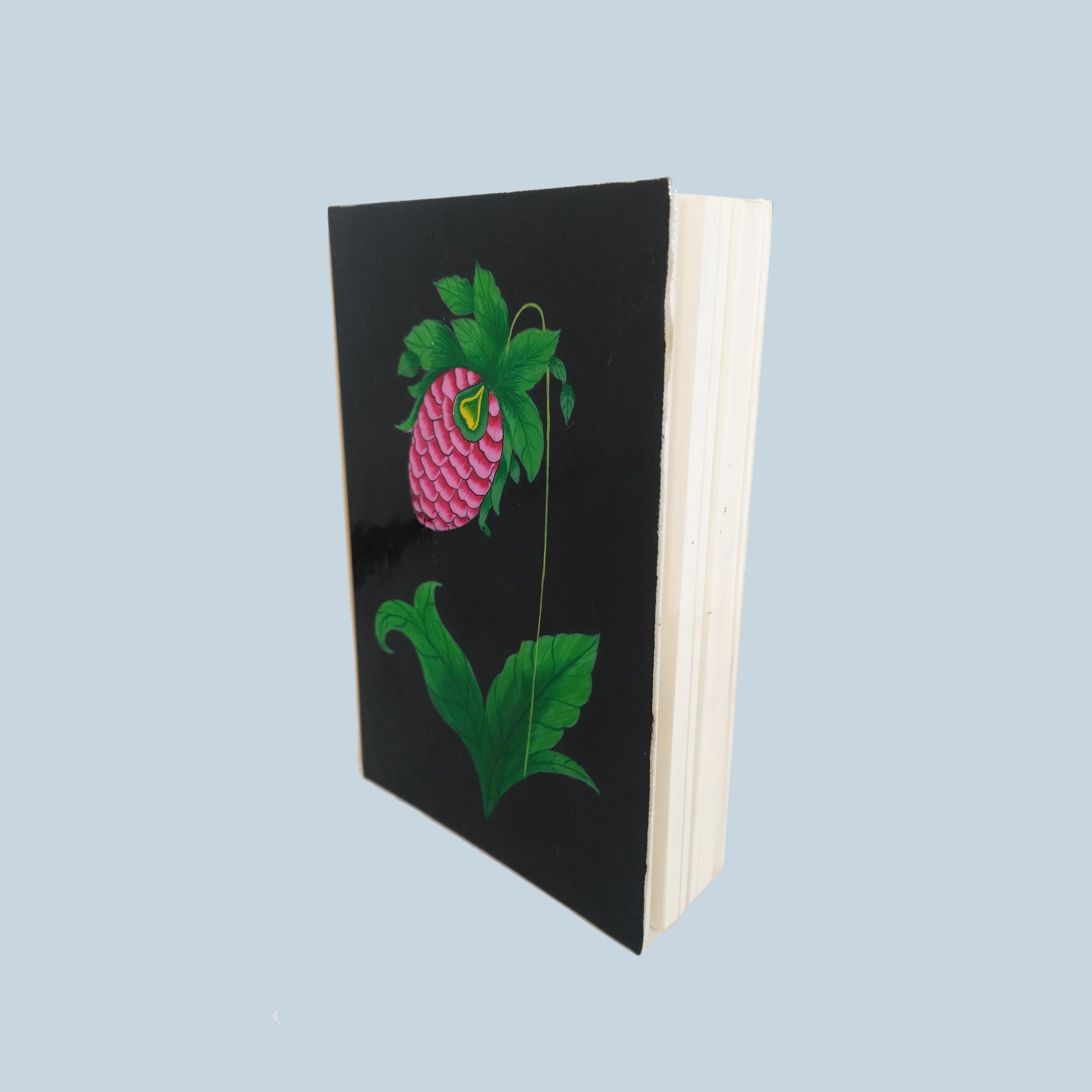 Dahlia - Hand-Painted A6-size Notebook